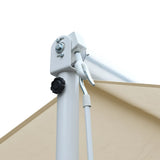 NNEVL Free Standing Awning 500x300 cm Cream