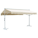 NNEVL Free Standing Awning 600x300 cm Cream