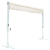 NNEVL Free Standing Awning 600x300 cm Cream