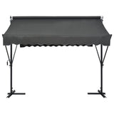 NNEVL Free Standing Awning 300x300 cm Anthracite