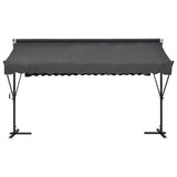 NNEVL Free Standing Awning 400x300 cm Anthracite