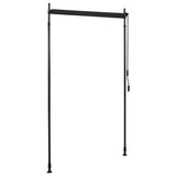 NNEVL Outdoor Roller Blind 120x270 cm Anthracite