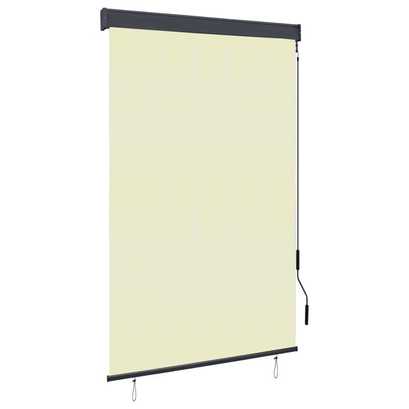 NNEVL Outdoor Roller Blind 120x250 cm Cream