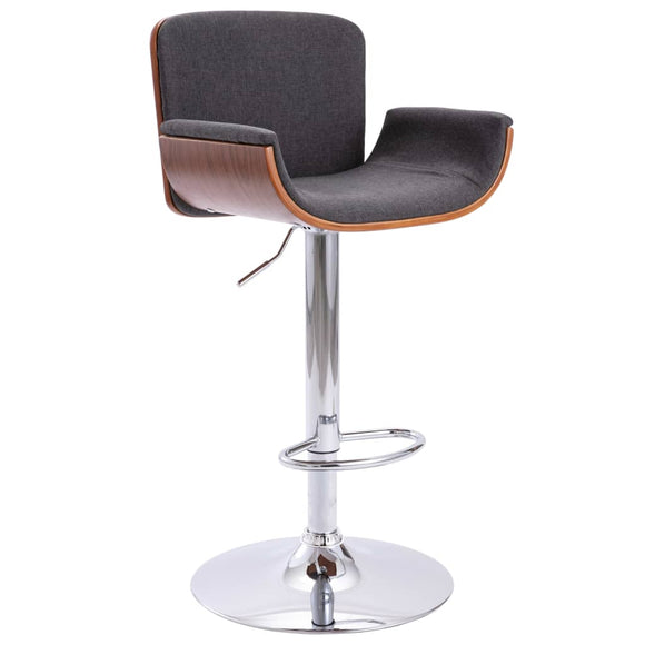 NNEVL Bar Stool Grey Fabric