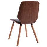 NNEVL Dining Chairs 2 pcs Grey Fabric