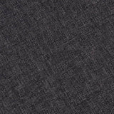 NNEVL Dining Chairs 2 pcs Grey Fabric