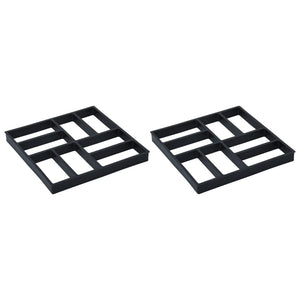 NNEVL Pavement Moulds 2 pcs 40x40x4 cm Plastic