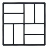 NNEVL Pavement Moulds 2 pcs 40x40x4 cm Plastic