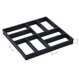 NNEVL Pavement Moulds 2 pcs 40x40x4 cm Plastic
