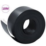 NNEVL Garden Edging Black 10 m 10 cm PE