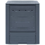 NNEVL Garden Composters 2 pcs Grey 60x60x73 cm 520 L