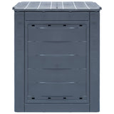 NNEVL Garden Composters 2 pcs Grey 60x60x73 cm 520 L