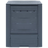 NNEVL Garden Composters 3 pcs Grey 60x60x73 cm 780 L