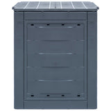 NNEVL Garden Composters 3 pcs Grey 60x60x73 cm 780 L