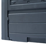 NNEVL Garden Composters 3 pcs Grey 60x60x73 cm 780 L