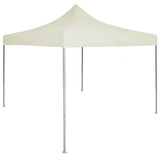 NNEVL Professional Folding Party Tent 2x2 m Steel Cream