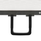 NNEVL Folding Garden Table White 180x72x72 cm HDPE
