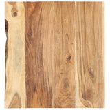 NNEVL Bathroom Vanity Top Solid Acacia Wood 58x55x2.5 cm