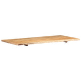 NNEVL Bathroom Vanity Top Solid Acacia Wood 118x55x2.5 cm
