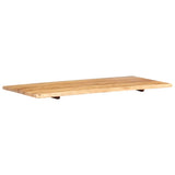NNEVL Bathroom Vanity Top Solid Acacia Wood 118x55x2.5 cm