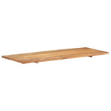 NNEVL Bathroom Vanity Top Solid Acacia Wood 140x55x2.5 cm
