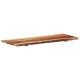 NNEVL Bathroom Vanity Top Solid Acacia Wood 140x55x3.8 cm