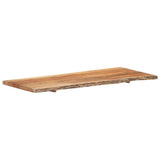 NNEVL Bathroom Vanity Top Solid Acacia Wood 140x55x3.8 cm
