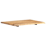 NNEVL Table Top Solid Acacia Wood 80x(50-60)x2.5 cm