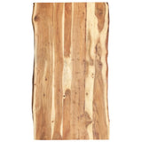 NNEVL Table Top Solid Acacia Wood 118x(50-60)x3.8 cm
