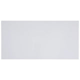 NNEVL Dining Table White and Black 120x60x74 cm MDF