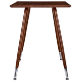 NNEVL Dining Table Brown 120x60x74 cm MDF
