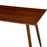 NNEVL Dining Table Brown 120x60x74 cm MDF