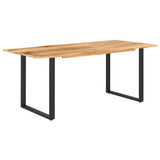 NNEVL Dining Table 180x90x76 cm Solid Acacia Wood