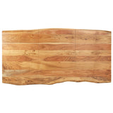 NNEVL Dining Table 180x90x76 cm Solid Acacia Wood