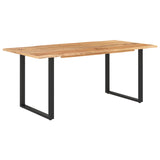 NNEVL Dining Table 180x90x76 cm Solid Acacia Wood