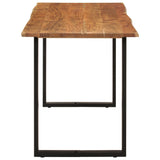 NNEVL Dining Table 140x70x76 cm Solid Acacia Wood