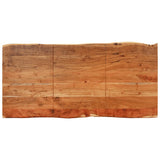 NNEVL Dining Table 140x70x76 cm Solid Acacia Wood
