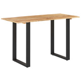 NNEVL Dining Table 118x58x76 cm Solid Acacia Wood