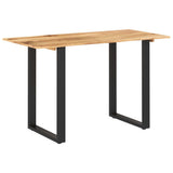 NNEVL Dining Table 118x58x76 cm Solid Acacia Wood
