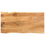 NNEVL Dining Table 118x58x76 cm Solid Acacia Wood