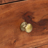 NNEVL Console Table 100x35x76 cm Solid Wood Acacia