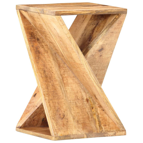NNEVL Side Table 35x35x55 cm Solid Wood Mango
