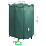 NNEVL Collapsible Rain Water Tank with Spigot 1000 L