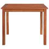 NNEVL Garden Table Anthracite 126x76x72 cm Plastic