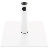 NNEVL Parasol Base White Steel 15 kg
