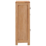 NNEVL Sideboard 50x30x90 cm Solid Teak Wood