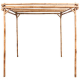 NNEVL Pergola Bamboo 170x170x220 cm
