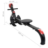NNEVL Folding Rowing Machine Adjustable Resistance