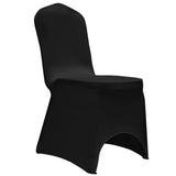 NNEVL Chair Cover Stretch Black 12 pcs