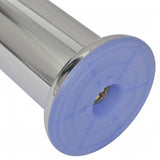 NNEVL Round Sofa Legs 8 pcs Chrome 120 mm